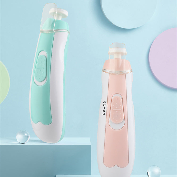 SafeTrim Electric Baby Nail Clipper – Anti-Pinch Grooming Set