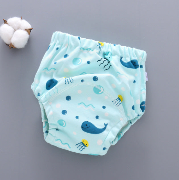 Washable Baby Training Pants - 6-Layer Gauze