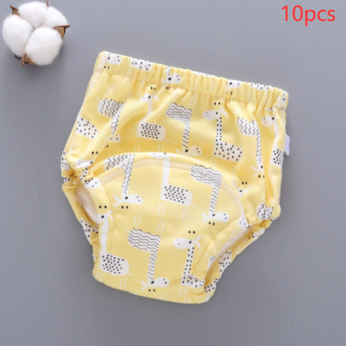 Washable Baby Training Pants - 6-Layer Gauze