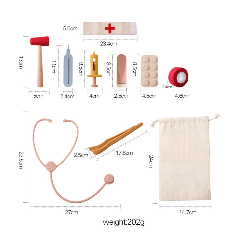Kids Doctor Playset - Stethoscope Toy