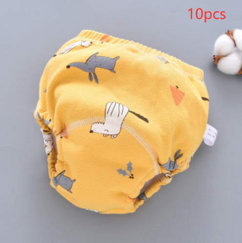 Washable Baby Training Pants - 6-Layer Gauze