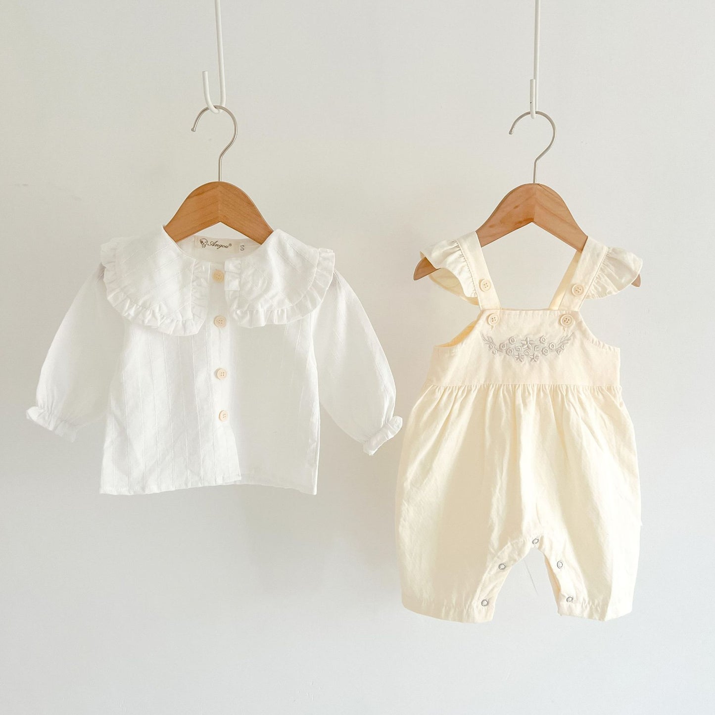 Adjustable Baby Girl Suspender Romper