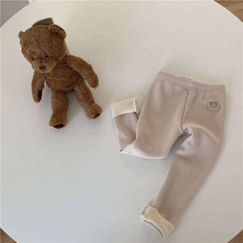 Girls Fleece-Lined Fashion Leggings