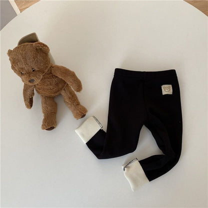 Girls Fleece-Lined Fashion Leggings