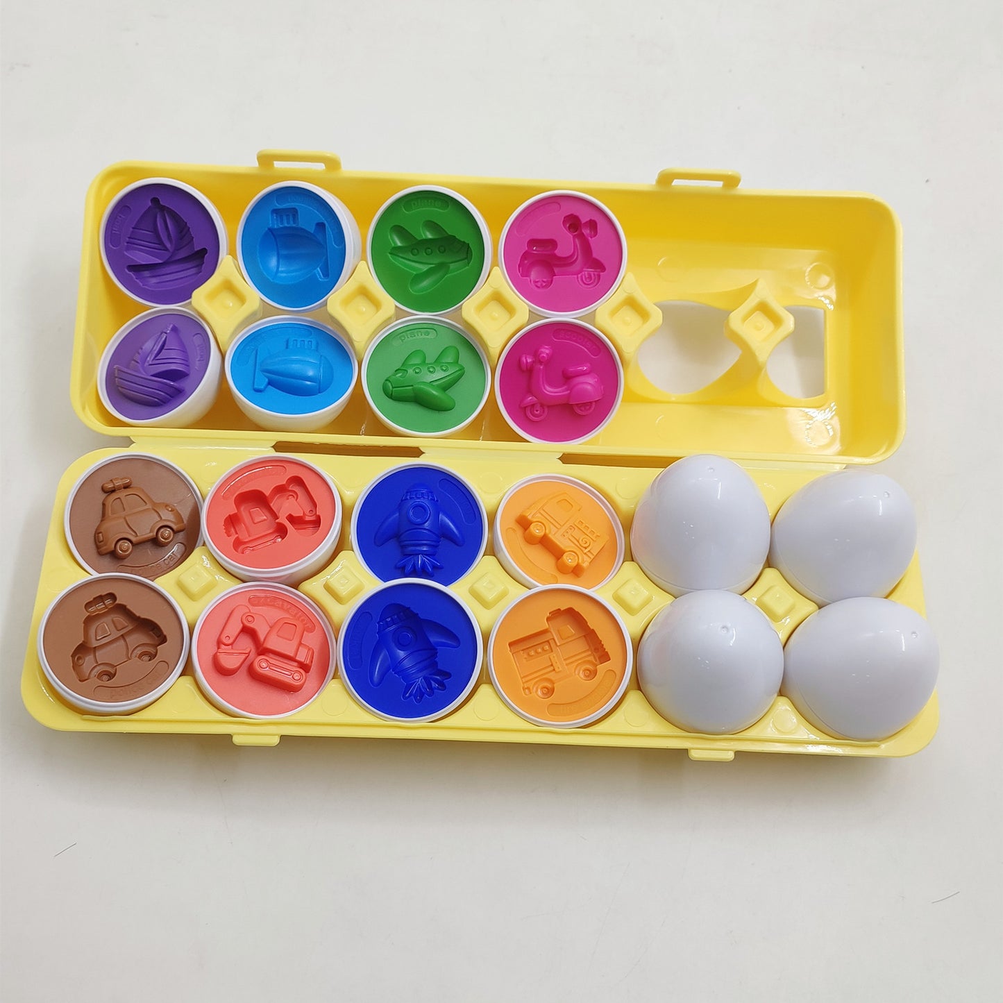 Montessori Matching Eggs – Smart Shape Sorter Toy for Kids
