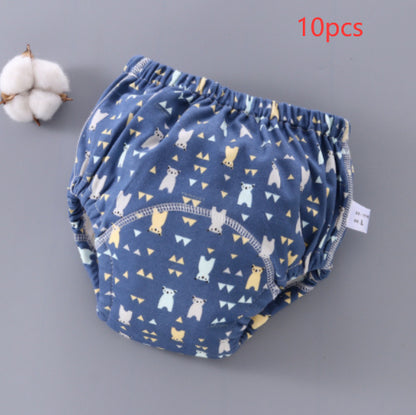 Washable Baby Training Pants - 6-Layer Gauze