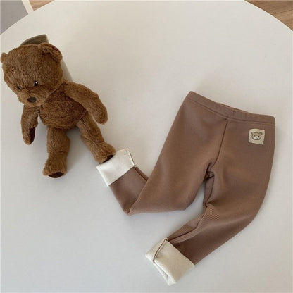 Girls Fleece-Lined Fashion Leggings