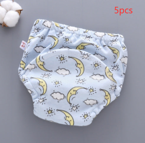 Washable Baby Training Pants - 6-Layer Gauze