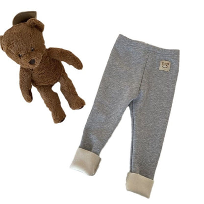 Girls Fleece-Lined Fashion Leggings