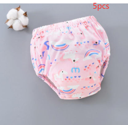 Washable Baby Training Pants - 6-Layer Gauze