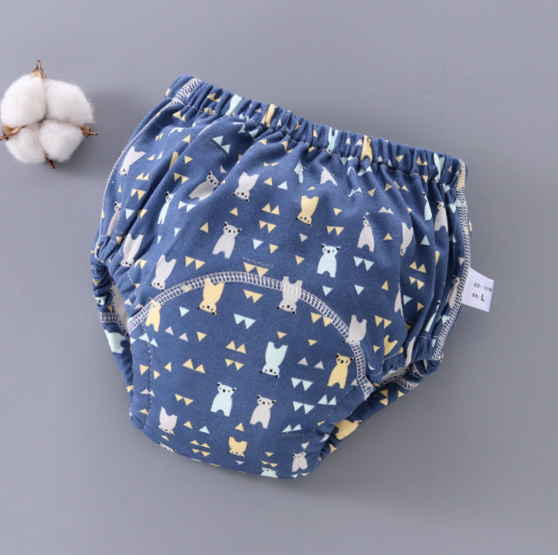 Washable Baby Training Pants - 6-Layer Gauze