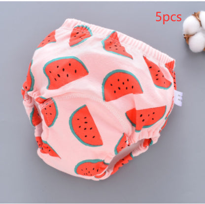 Washable Baby Training Pants - 6-Layer Gauze