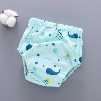 Washable Baby Training Pants - 6-Layer Gauze