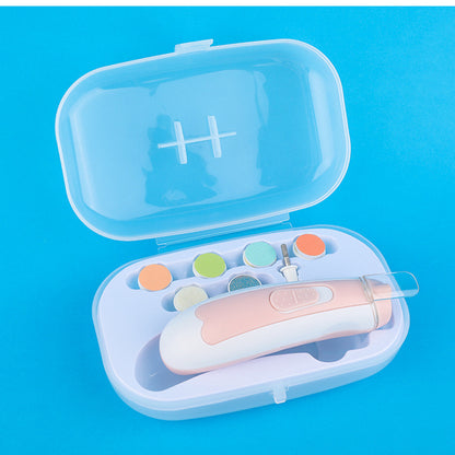 SafeTrim Electric Baby Nail Clipper – Anti-Pinch Grooming Set