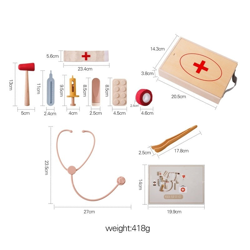 Kids Doctor Playset - Stethoscope Toy