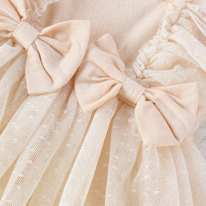 Baby Princess Jumpsuit with Net Skirt
