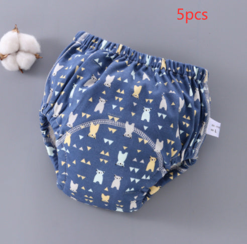 Washable Baby Training Pants - 6-Layer Gauze