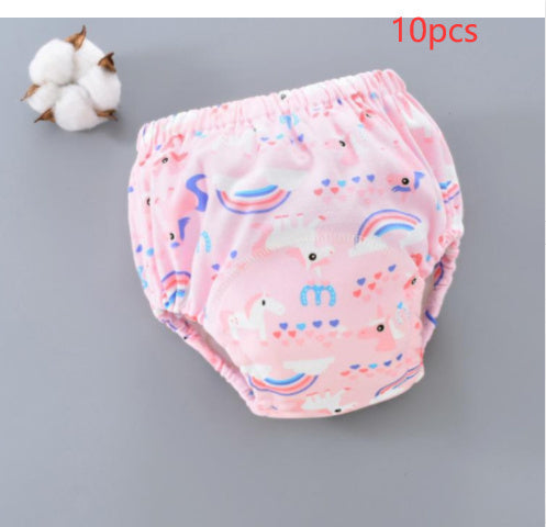 Washable Baby Training Pants - 6-Layer Gauze