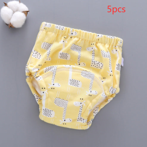 Washable Baby Training Pants - 6-Layer Gauze