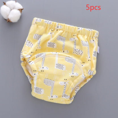 Washable Baby Training Pants - 6-Layer Gauze